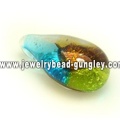 lovely lampwork glass pendant