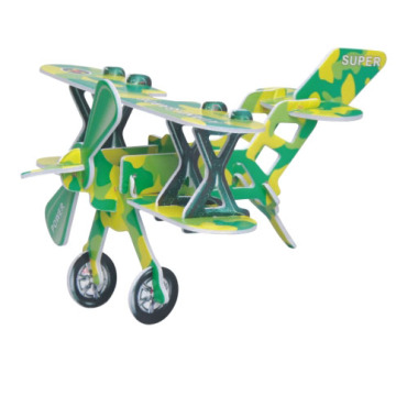 Educational Airplane EPS Puzzle