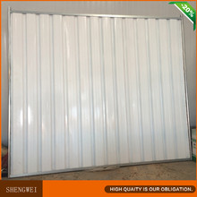 China Solid Corrugated Steel Privacy Fence