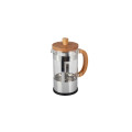 Food Grade Stainless Steel Frame Glass French Press