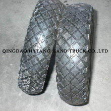 square pattern wheelbarrow tyre