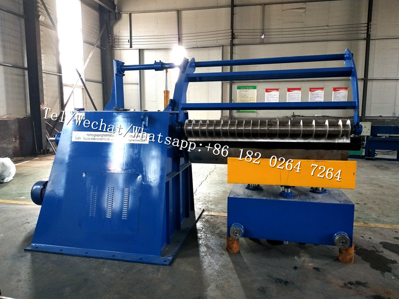 iron steel coil cutter slitting and rewinding machine