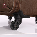 OEM-Logo Soft Polyester Fabric Rolling Travel  Luggage