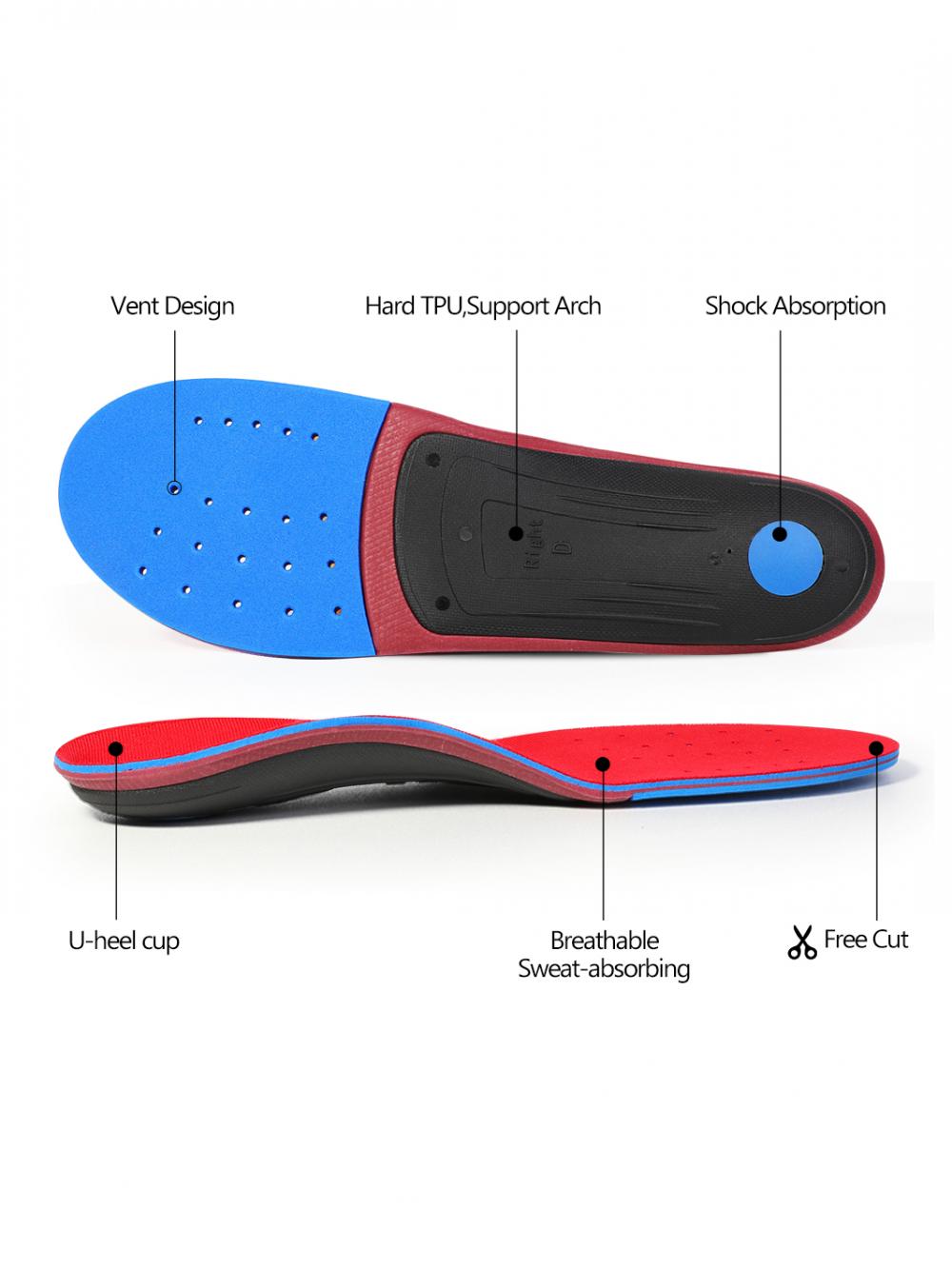 Severe Flat Feet Orthotic Insoles 3