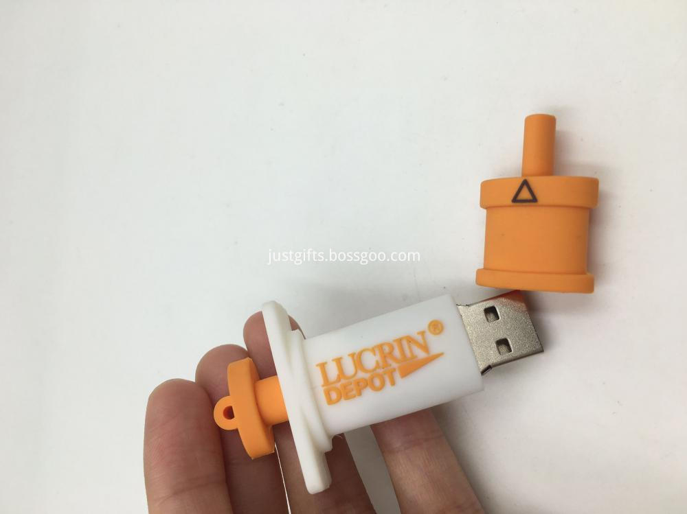 Syringe Shaped Flash Drives