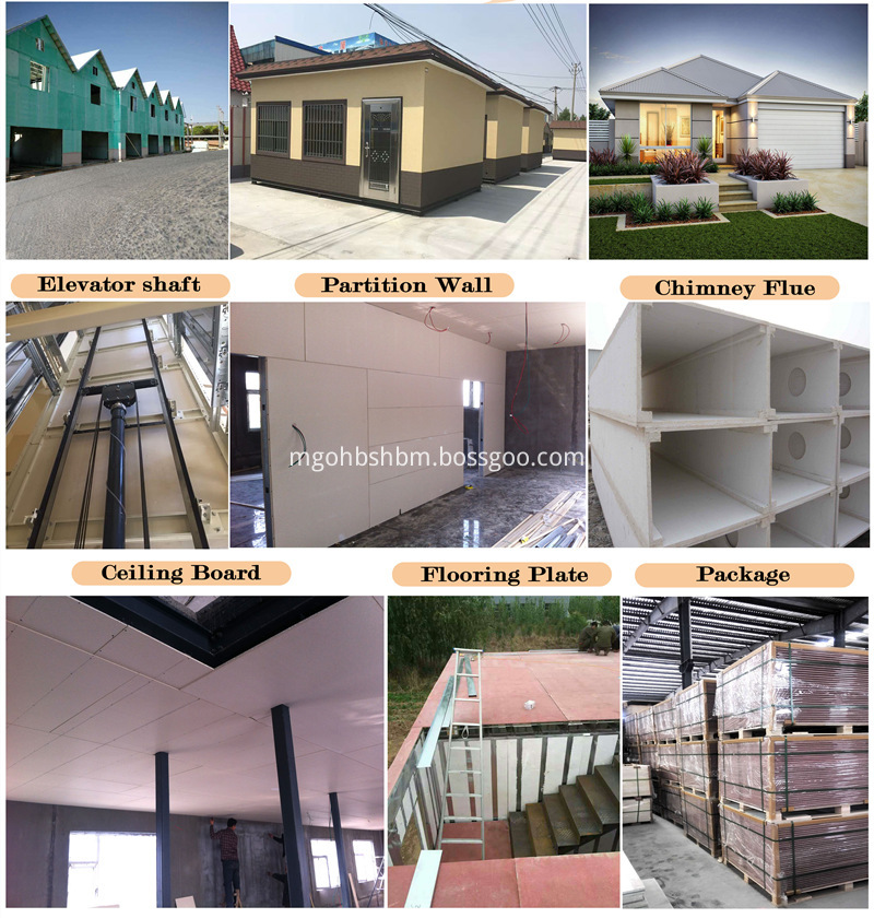 High Strength Fire Proof MgO Wall Panel