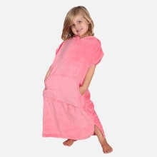 Beach changing towel kids hooded towel with logo