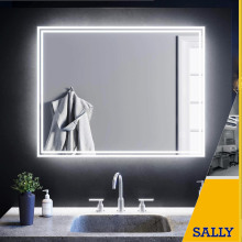 Espejo de maquillaje de baño LED táctil de pared regulable SALLY