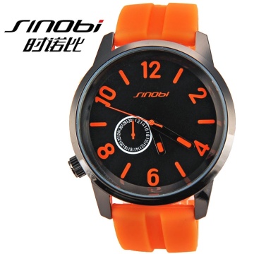 Banda de goma unisex SHINOBI relojes reloj de silicona silicona