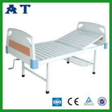 Hospital furniture ABS double-folding nursing bed