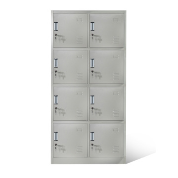 2 Wide Standard Metal Locker 15 &quot;Profundidade