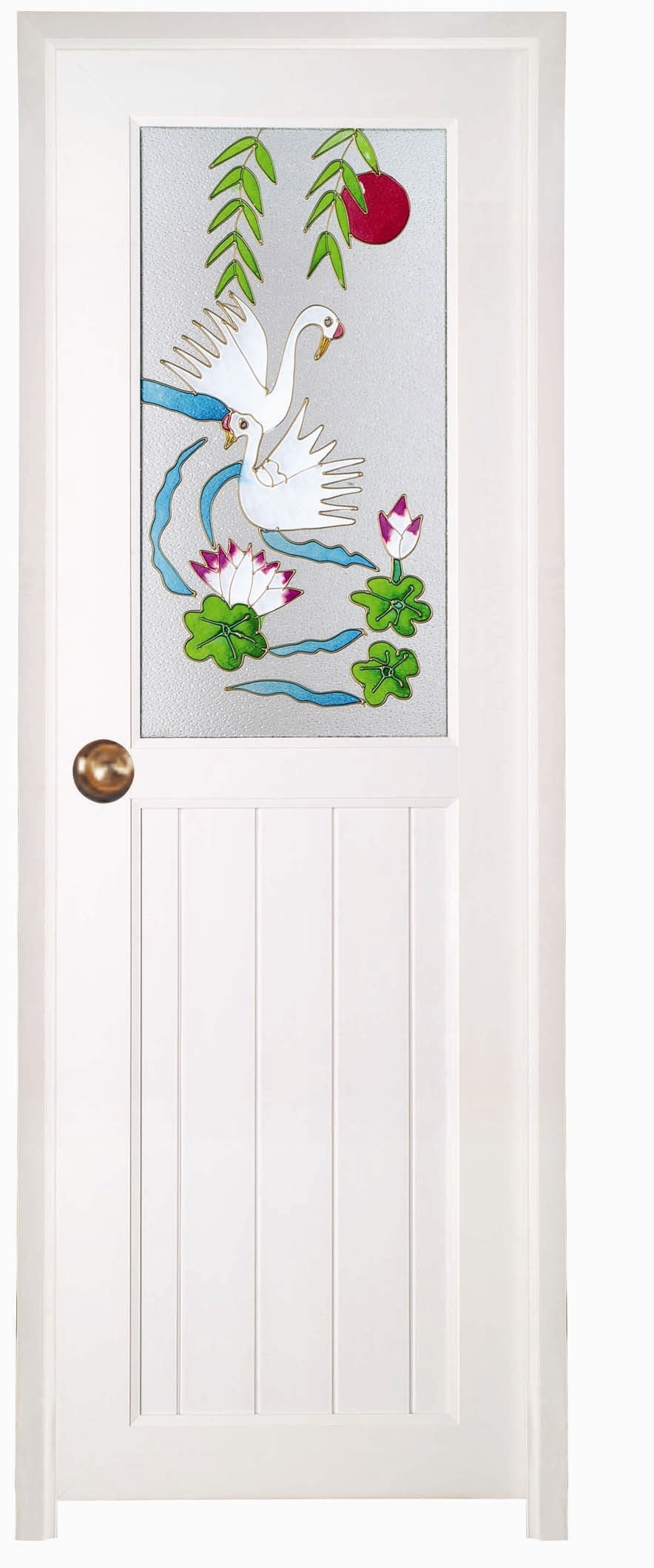 pvc plastic bathroom door