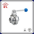 Sanitary Stainless Steel Clamped Butterfly Ball Valve