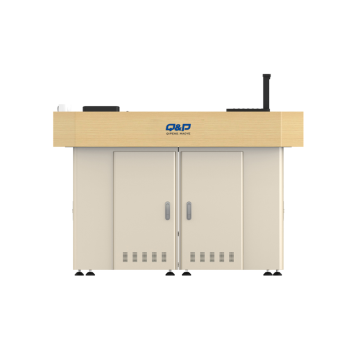 Visible Door Charging Cart for Laptops