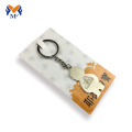 Zinc alloy custom human shape keychain picture