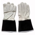 Heat Resistant Goat Leather Protective Hand TIG Welding Gloves