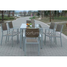 Jardin moderne Table et chaises Set