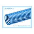 Blue PVC Reinforced Suction Hose for Irrigation or Transportation