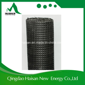 Geogrid de poliéster de estimação usado para construção de estradas / pontes Preço de geogrelha biaxial