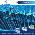 cheap powder coated metal steel fence