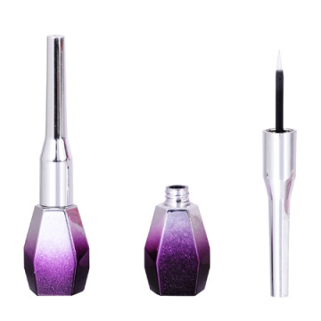 Vase Form lila Gradient Eyeliner Flasche