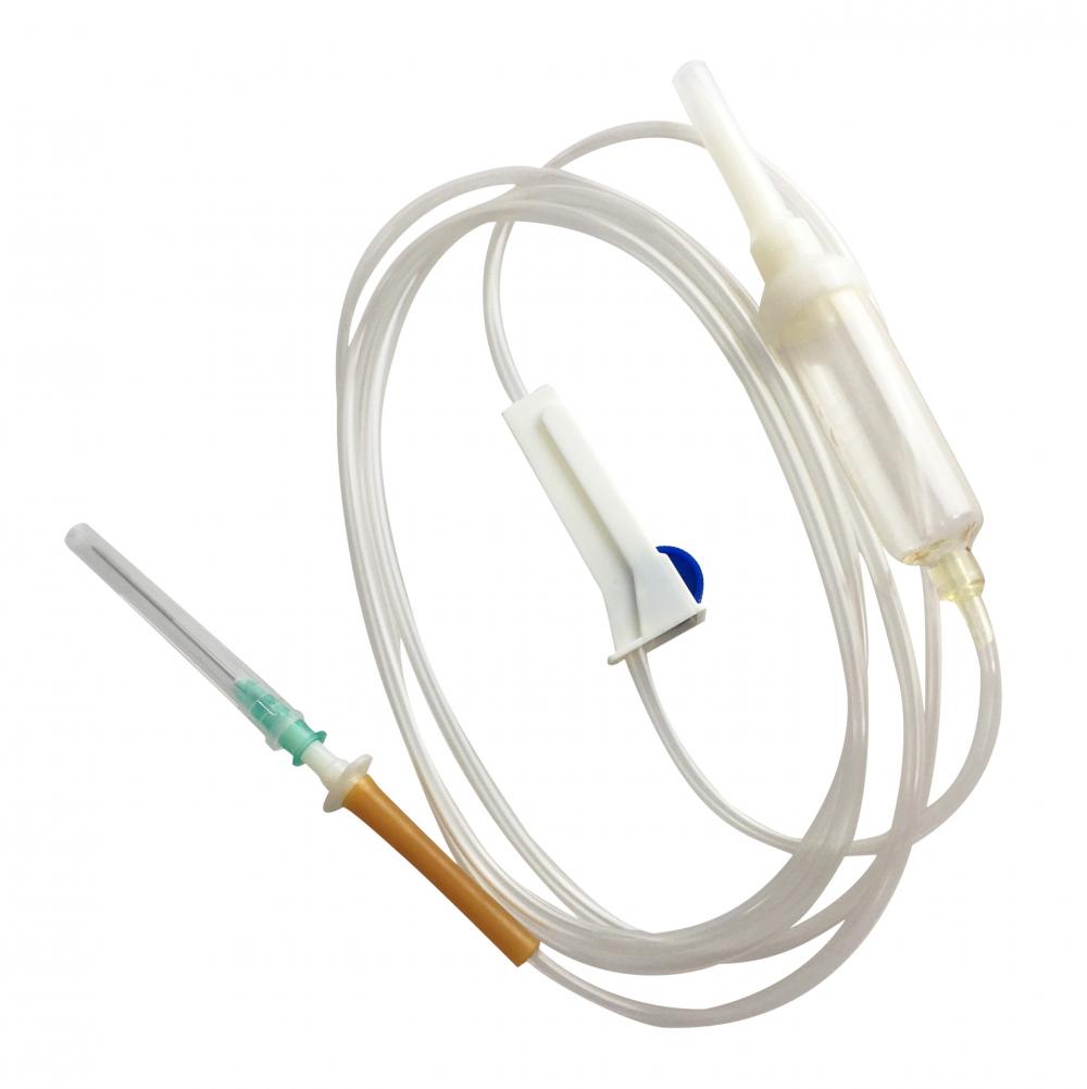 Infusion Drip Set With PVC Tubing