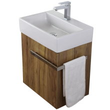 Solid Wood Particle Board Bathroom Vanities Cabinet