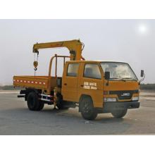JMC Double Cabin Truck With Loading Crane