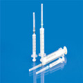 Syringe (two parts) with CE, ISO, TUV, GMP SGS