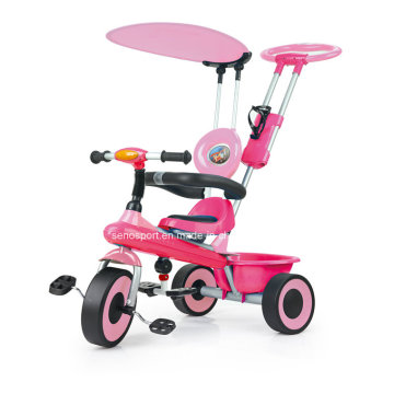 Popular Pink Color Airplane Shape Baby Tricycle (SNTR905 PINK)