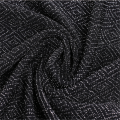 Practical Black Nylon Wire Jacquard Knitting Fabric