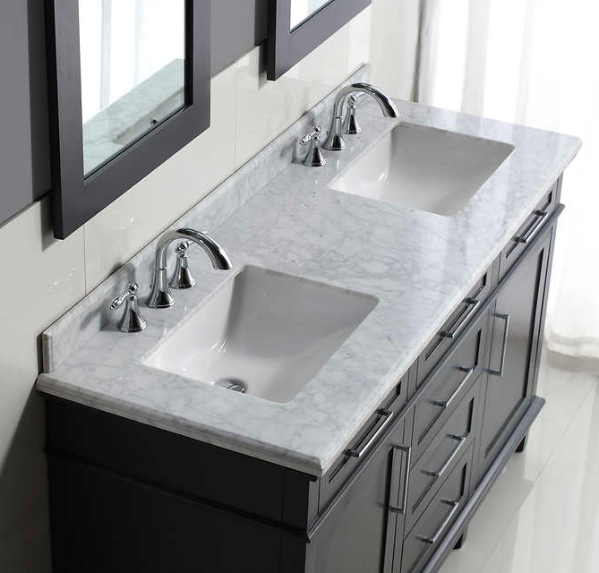 bathroom with granite cabinet