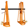 10ton Hydraulic Cable Reel Elevators Cable Drum Stand