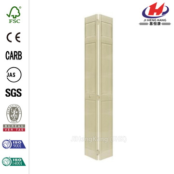 Wood Grain Aluminum Coil PVC Interior Bifold Door