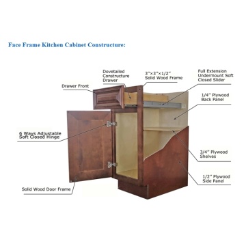 Solid Wood Pantry Cabinets