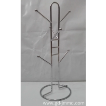 Customizable stainless steel coffee cup hanger