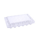 Plateau à œufs de caille blister en plastique transparent