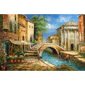 Wall Art Decor Impressionist Venice Oil Painting (EVN-084)