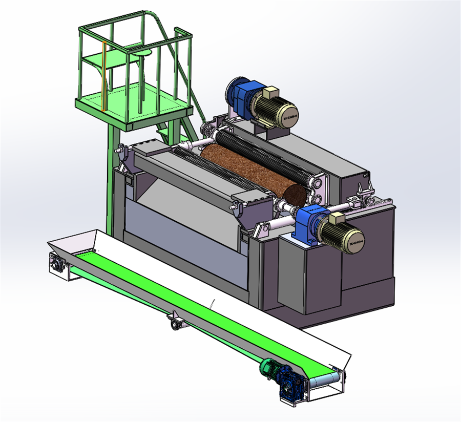 Log Circle Finding Machine