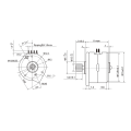 Stepper Motor for Air Condition, Miniature DC Stepper Motor 35BYJ412014, Used Medical Equipment Stepper Motors Customizable