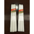 White candles from 10g to 100g
