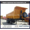 3 Axle Truck Side Dump Tipper Tipping Semi Trailer