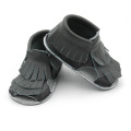 Wholesale Genuine Leather Baby Tassels Flip Flops