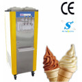 Machine de crème glacée commerciale 2 + 1 saveurs
