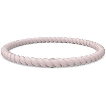 Custom Rings Braided Stackable Silicone Bracelet