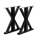 Industrial Modern Metal Dining Coffee Table Legs