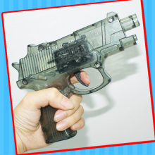 Plastic Flint Sparking Pistol Gun Toy with Candy