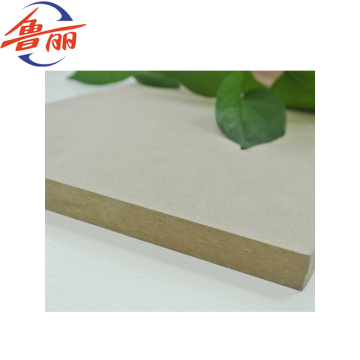 Wood Fiber Material plain/raw MDF/HDF board 1220*2440mm