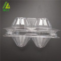 chicken egg trays in clear plastic material