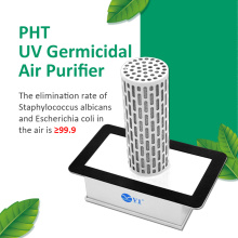 Nano-photon air purifier for fan coil unit